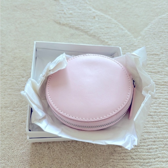 Baggu Circle Wallet Powder Pink - Picture 3 of 6